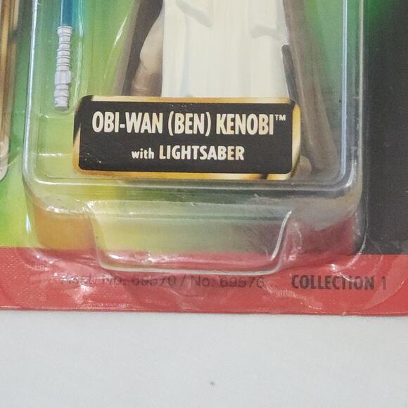 Vintage Stars Wars Obi-Wan Ben Kenobi With Lightsaber Freeze Frame Action Slide - Picture 4 of 6